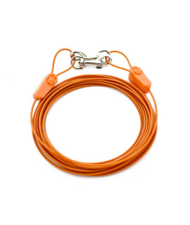 IntelliLeash Tie-Out Cables for Dogs. Lengths up to 100 Feet and Breeds of Dogs up to 250 Pounds (10 lb / 20 ft)
