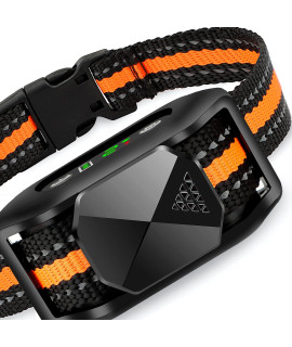 DOGRANGE Dog Bark Collar for Large Medium Small Dogs from 11 to 140 lbs - w/3 Modes of Vibration, Sound & Optional Static Shock for Dogs Training - Rechargeable Anti Barking Device - No Harm & Humane