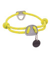 Ruffwear, Knot-a-Collar Dog Collar, Climbing Rope Collar for Everyday Use, Lichen Green, 20-26