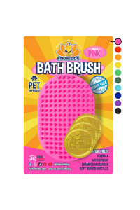 Bodhi Dog Shampoo Brush Pet Shower & Bath Supplies for Cats & Dogs Grooming Long & Short Hair Dog Scrubber Professional Quality Dog Wash Brush