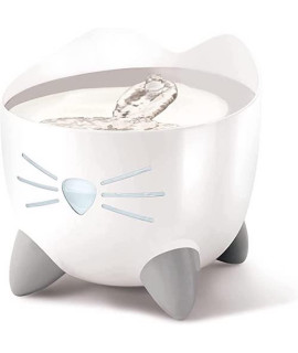catit PIXI cat Water Fountain with Stainless Steel top