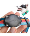 Elevation Lab TagVault Pet - The Most Secure AirTag Dog Collar Mount IP68 Waterproof, Fits All Width Collars