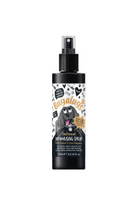 BUgALUgS Oatmeal Dog cologne deodorising spray with coconut & Lime scent, dog perfume spray with odour neutraliser - vegan dog deodorant pet odour eliminator works great with Oatmeal shampoo (1x 200ml)