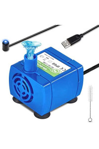 Cat Water Fountain Pump, Pet Water Fountain Pump Replacement Pump DR-DC160 Motor for for Round, Cubic, Flower Cap Cat Fountain