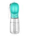 Emwel Dog Water Bottle - 550ml Water Feeder Leak Proof Portable Puppy Water Dispenser with Drinking Feeder for Pets Outdoor Walking, Hiking, Travel, Food grade Plastic for Pets