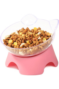 MILIFUN Raised Cat Food Bowls with Stand, Cat Dishes for Food or Water, Cat Tilted Bowl, Pet Dish with Stand