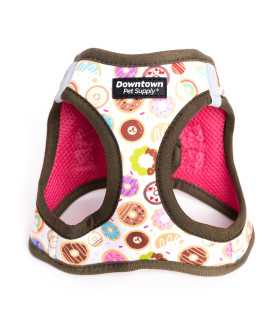 Downtown Pet Supply Step in Dog Harness No Pull, X-Large, Donut - Adjustable Harness with Padded Mesh Fabric and Reflective Trim - Buckle Strap Harness for Dogs