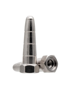 Replacement Prongs 1 Inch Stainless Steel Contact Points Compatible with Dogtra Remote Trainers and Bark Collars 1900S/ARC/iQ Plus/200C/280C/2700T&B/EDGE/YS-600/YS-300 - PetsTEK Brand - Made in USA