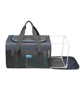 SERCOVE Frame Type Soft Surface Special pet Carrier, Soft Bread, cat, Dog and Rabbit Transport Carrier, and Carrier Approved by Airlines for pet Transport.