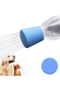 Bongpuda Portable Pet Shower Attachment - Dog Washing Hose Attachment With Bottle Cap Sprinkler For Easy Outdoor Dog Shower - Keep Your Pet Clean With Convenient Dog Shower Head For Water Bottle