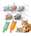 Mr Pen- catnip Toys, 7 Pcs, Mouse cat Toy, catnip Toys for Indoor cats, cat Nip Toys, catnip Toys for cats, Mouse Toy for cats, cat Toy Mouse, Toys with catnip, cat Toys Mice