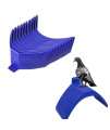 PeSandy Dove Rest Stand, 10 PCS Lightweight Pigeons Rest Stand Bird Perches for Dove Pigeon and Other Birds, Durable Plastic Pigeon Perches Roost Bird Dwelling Stand Support Cage Accessories