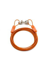 IntelliLeash Tie-Out Cables for Dogs. Lengths up to 100 Feet for Any Breed of Dogs up to 250 Pounds (10 lb / 40 ft)