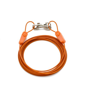 IntelliLeash Tie-Out Cables for Dogs. Lengths up to 100 Feet for Any Breed of Dogs up to 250 Pounds (10 lb / 40 ft)