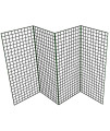 60cm High x 14ft Long - Flexible PuppyDog Fencing By Flexipanel - Portable Barrier For Your Pet - Freestanding Pet gate - Foldable Dog Fence For Indoor and Outdoor Use - 50mm x 50mm Mesh
