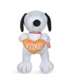 Peanuts for Pets Dog Toys Snoopy XOXO Plush Squeaker Snoopy from Peanuts Love Plush Squeaker Pet Toy Peanuts Toy for Dogs Snoopy Stuffed Animal 9 inch Charlie Brown? Snoopy Dog Toy