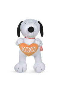 Peanuts for Pets Dog Toys Snoopy XOXO Plush Squeaker Snoopy from Peanuts Love Plush Squeaker Pet Toy Peanuts Toy for Dogs Snoopy Stuffed Animal 9 inch Charlie Brown? Snoopy Dog Toy