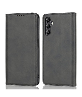 Havaya galaxy A53 5g Phone case Wallet galaxy A53 5g Phone case with card Holder-Leather Flip Folio case- Shockproof TPU Inner Shell] Protective cover-for Women and Men- galaxy A53 5g Flip cell Phone case-Black