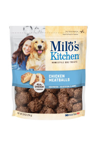 Milo's Kitchen Dog Treats, Chicken Meatballs, 28 Ounce