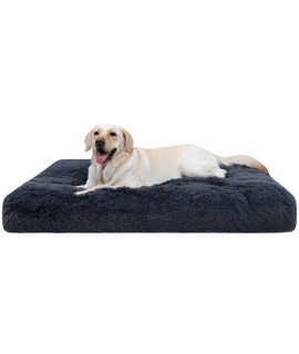 CHAMPETS Washable Dog Bed for Crate 41X27,Large Dog Bed for Small,Medium,Large,Extra Large Dog Cats Pet,Waterproof Dog Beds with Cover,Crate Pet Bed