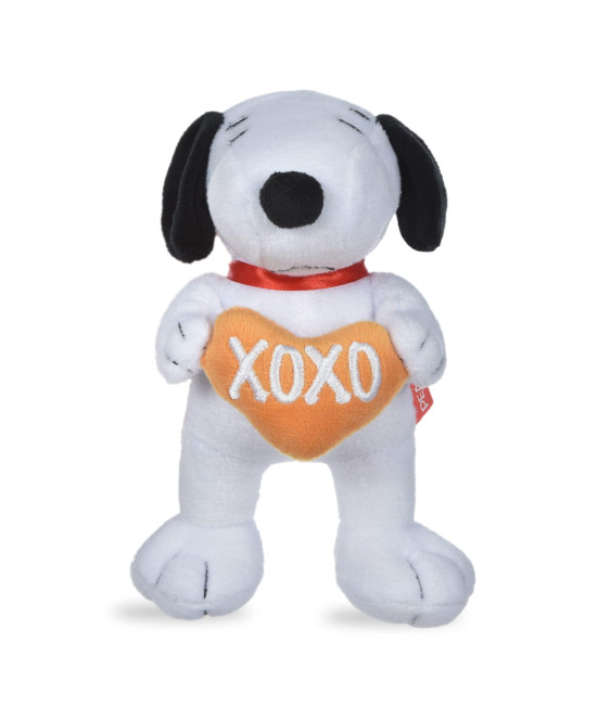 Peanuts for Pets Dog Toys Snoopy ?OXO?Plush Squeaker 6?Snoopy Love Plush Squeakers Collection Pet Toys Cute Peanuts Toy for Dogs Snoopy Stuffed Animal 6 inch, (FF19318)