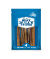 Best Bully Sticks 6 Inch All-Natural Bully Sticks for Dogs - 6? Fully Digestible, 100% Grass-Fed Beef, Grain and Rawhide Free 5 Pack Trial Size