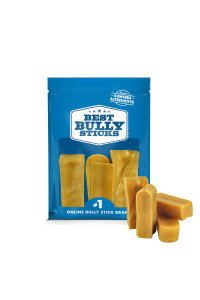Best Bully Sticks Himalayan Yak Cheese Chews for Dogs - All-Natural USA Packed - Vegetarian & Lactose Free - Fully Digestible, Medium 4 Pack Long-Lasting Dog Chews from