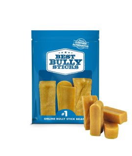 Best Bully Sticks Himalayan Yak Cheese Chews for Dogs - All-Natural USA Packed - Vegetarian & Lactose Free - Fully Digestible, Medium 4 Pack Long-Lasting Dog Chews from