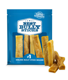 Best Bully Sticks Himalayan Yak Cheese Chews for Dogs - All-Natural USA Packed - Vegetarian & Lactose Free - Fully Digestible, Large 4 Pack Long-Lasting Dog Chews from