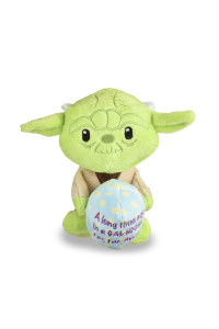 STAR WARS for Pets Easter 6 Yoda gal-EggSY Squeaker Pet Toy 6 Plush Squeaker Easter Yoda Pet Toy Squeaky Plush Toy for Dogs Easter Stuffed Yoda 6 inch