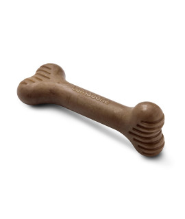 Lumabone Bulkster Durable Chew Toy for Aggressive Chewers, Dog Toys for Aggressive Chewers, Dog Toys, Real Beef, Made in USA, Medium