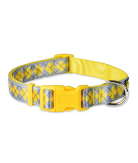Harry Potter Hufflepuff Dog Collar in Size Small Small Dog Collar, Harry Potter Dog Collar Harry Potter Dog Apparel & Accessories for Hogwarts Houses, Hufflepuff