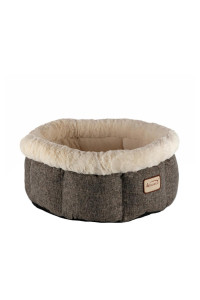 Armarkat Cozy Cat Bed in Beige and Gray C105HHS/MB