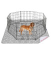 Washable Pee Pads for Dogs 65 x 48, Reusable Quilted Dog Playpen Pads for Large Dogs, Non-Slip Whelping Pads, for Training, Travel, Whelping, Housebreaking, Incontinence, Star
