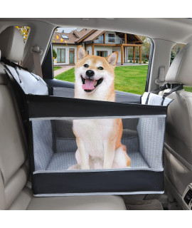 Adorepaw & Dog Car Seat for Large Dogs, Seat Extender for Car, Giving Your Pets a Comfortable Road Trip; Waterproof Materials Will Keeps Your Car Clean