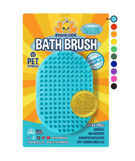 Bodhi Dog Grooming Shampoo Brush Pet Shower & Bath Supplies Long & Short Hair Scrubber Professional Quality Cats Wash Brush