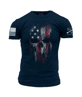 grunt Style American Reaper 20 Mens T-Shirt (Midnight Navy, XLarge)