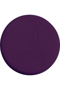 Updog Products 6-inch Dog Frisbee Small, Lightweight and Durable Frisbee for Dogs Made in USA Bright Colored Frisbee Dog Toy (Purple)