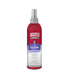 Nature's Miracle Cat Calming Spray, 8 Ounces, Stress-Reducing Formula for Cats