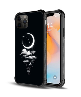 DAIZAg compatible with case for iPhone 13 Pro Max, Free girl Under The Moon iPhone 13 Pro Max cases for Man Woman, All-Round Protection Shockproof Scratches case Apple cover