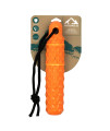 Hound2O Dog Chew Toys - Rope Bumper, Orange - Tough, Engaging, & Interactive Chew Toys - Chew, Chase, & Fetch - Durable Materials That Float - Easy to Clean for Outdoor Play - Non-Toxic Materials
