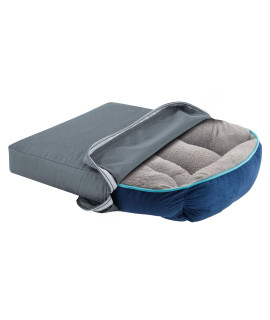 SELUgOVE Dog Bed covers 53L A 43W A 5H Inch Washable grey Thickened Waterproof Oxford Fabric with Handles and Zipper Reusable Dog Bed Liner cover for Large 110-125 Lbs Dog