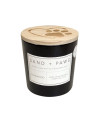 Sand + Paws Scented Candle - Teakwood - Additional Scents and Sizes -Luxurious Air Freshening Jar Candles Neutralize pet Odors and Enhance Home d?or - 100% Cotton Lead-Free Wicks - 21 oz