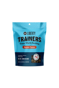 BIXBI Liberty Trainers, Bacon (12.5 oz, 1 Pouch) - Small Training Treats for Dogs - Low Calorie and Grain Free Dog Treats, Flavorful Pocket Size Healthy and All Natural Dog Treats