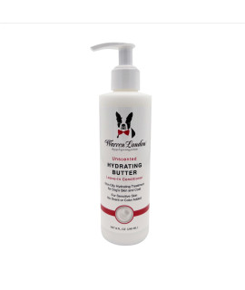 Warren London Hydrating Butter Leave in Pet Conditioner for Dogs Lotion for Skin and Coat Aloe Puppy & Dog Conditioner for Hair Detangler, Dry Skin, & Dandruff Unscented 8oz
