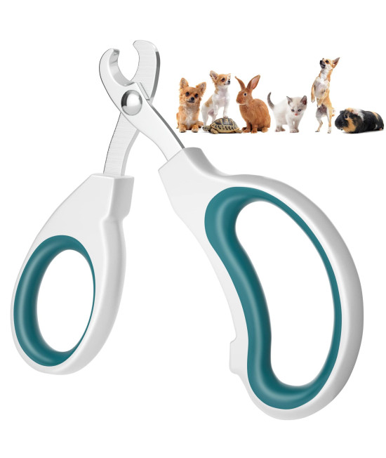 cat Nail clipper, claw Trimmer Made of Stainless Steel, clean cut, No Shred, Mirror Finish Small Animal Nail clippers for cats, Kittens, Bunny, Kittys, Puppy, Rabbit, gatos, and More Pet