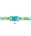 Kittyrama Botanicals Jungle Cat Collar. Award Winning. Hypoallergenic, Quick Release Breakaway, Comfy & Soft. Vet Approved. Other Styles Available