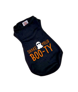 Shake Your Boo-ty Halloween Dog Shirt | Halloween Dog Costume (5XL 70-90 lbs)