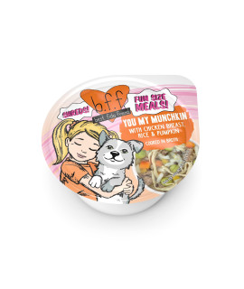 Weruva Best Fido Friend Fun Size Meals for Dogs, You My Munchkin, 2.75oz Cup (Pack of 12)