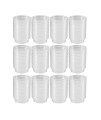 MRTIOO 200 pcs 05oz crested gecko Food and Water Feeding cups, Reptile Feeder Bowls, for Lizard and Other Small Pet Ledge Accessories Supplies